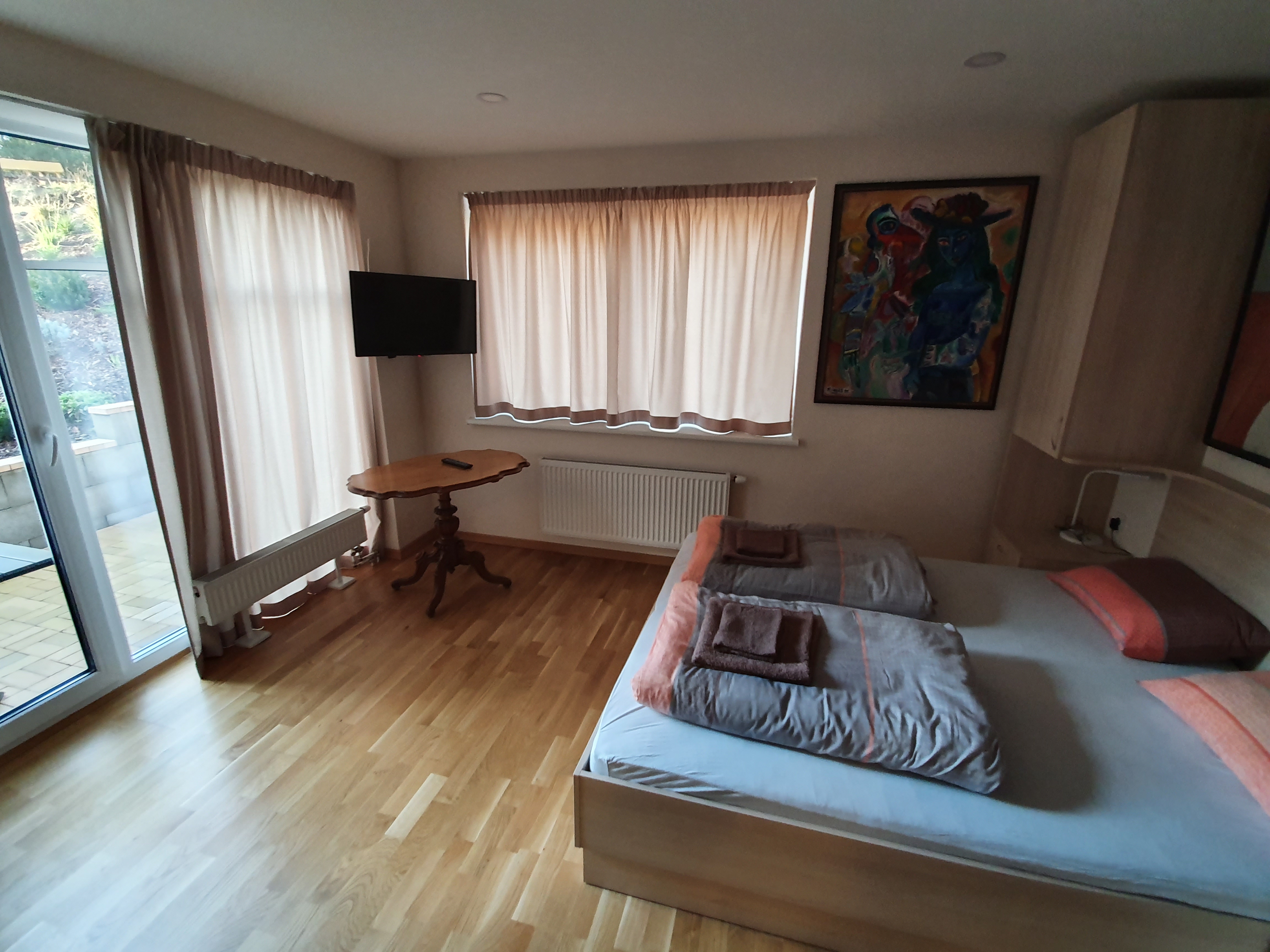 Apartment mit einem Schlafzimmer – Schlafbereich